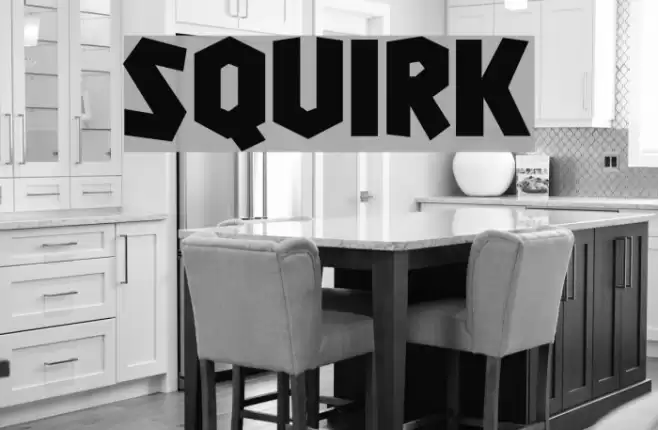 Squirk Font examples
