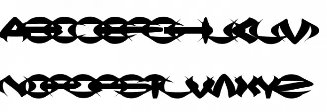 Squish Font LOWERCASE