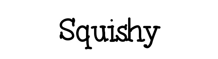 Squishy Font