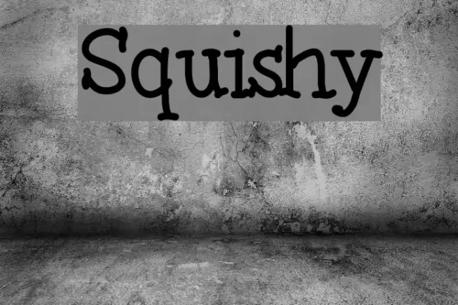 Squishy Font examples