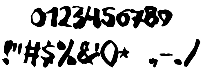 Squitcher Font OTHER CHARS