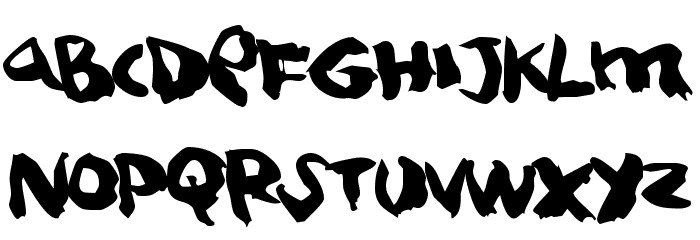 Squitcher Font LOWERCASE
