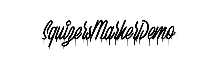 SquizersMarkerDemo  baixar fontes gratis
