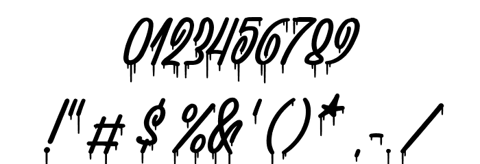SquizersMarkerDemo Font OTHER CHARS