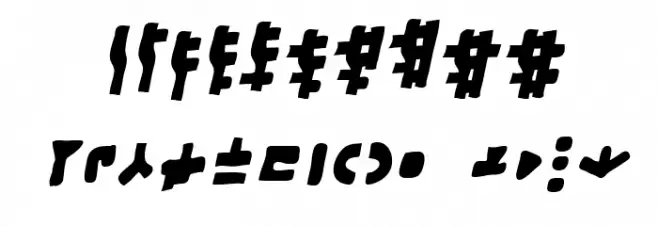 SquiznorBB-Bold Font OTHER CHARS