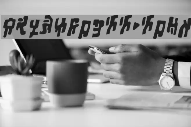 SquiznorBB-Bold Font examples