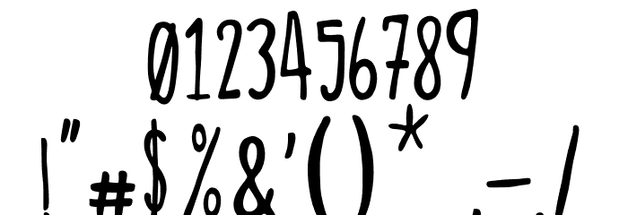 Sqwoze Font OTHER CHARS