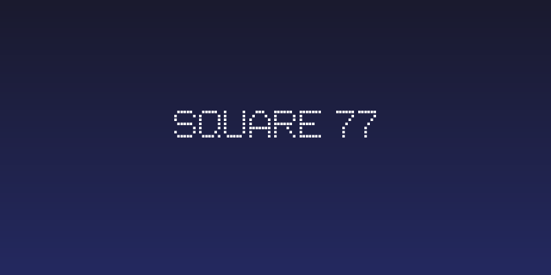square 77 Social Header