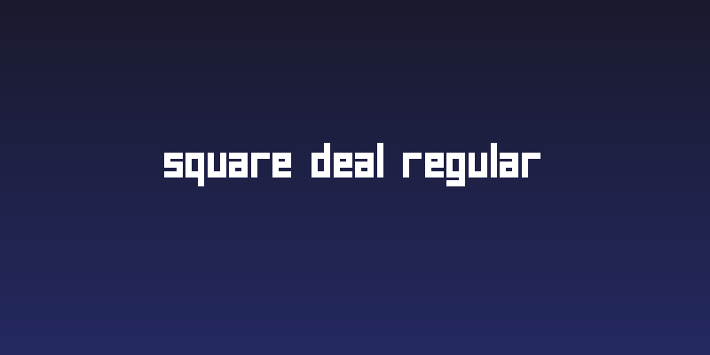 square deal Regular Social Header