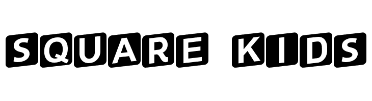 square kids  Free Fonts Download