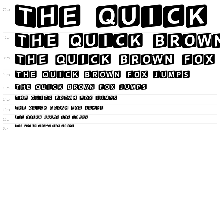 square kids Waterfall