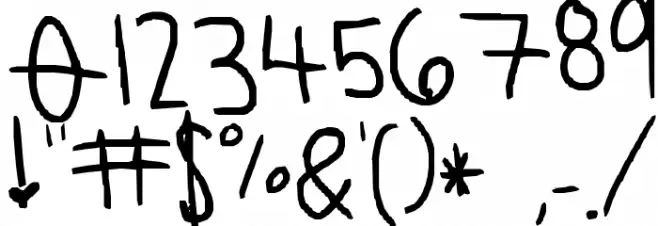 squarebubbly Font OTHER CHARS