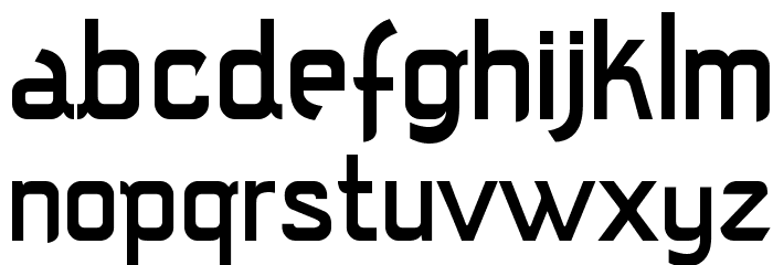 squareiMM Font LOWERCASE