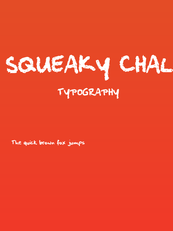 squeaky chalk sound Poster