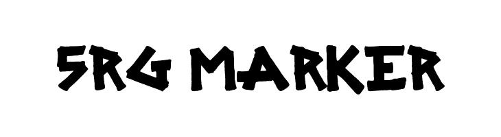 SRG MARKER  font caratteri gratis