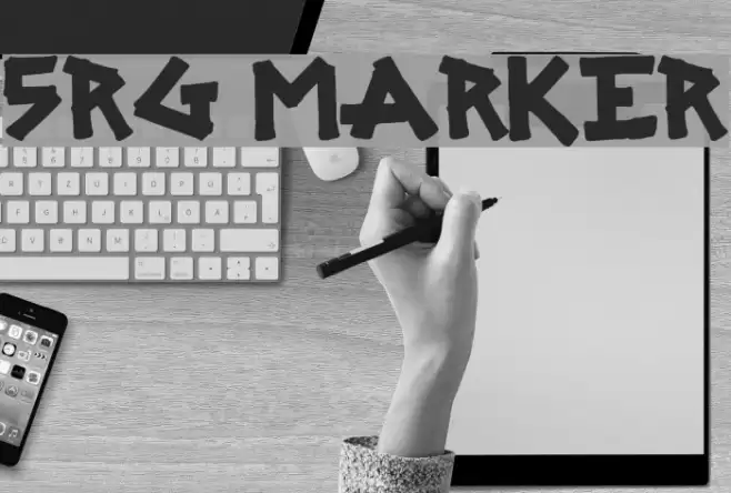 SRG MARKER フォント examples
