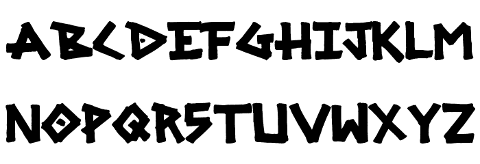 SRG MARKER フォント 小文字