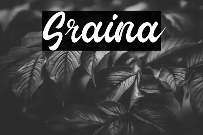 Sraina Caratteri examples