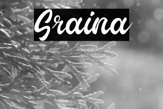 Sraina Caratteri examples