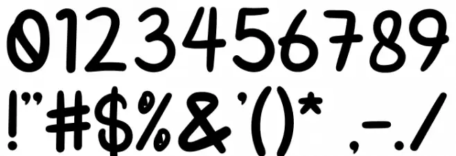 Srat-Sret Font OTHER CHARS