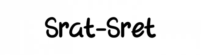 Srat-Sret  Free Fonts Download