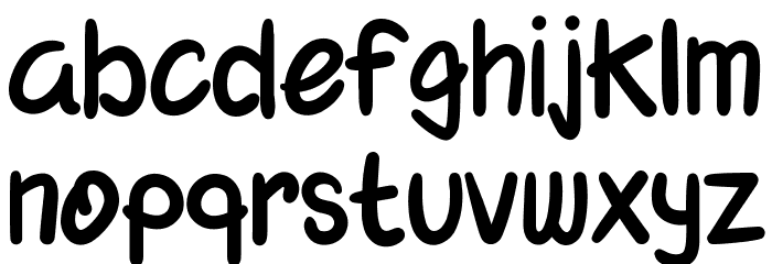 Srat-Sret Font LOWERCASE