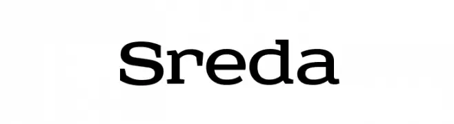 Sreda  Free Fonts Download