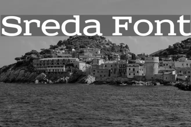 Sreda Font examples