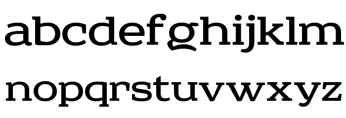 Sreda Font LOWERCASE