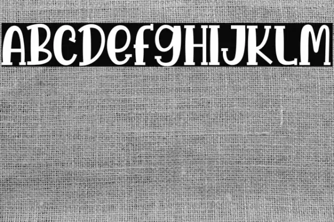 Sri Candy Font examples