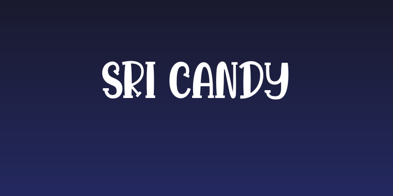Sri Candy Social Header