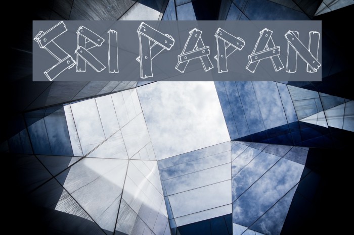 Sri Papan Font examples
