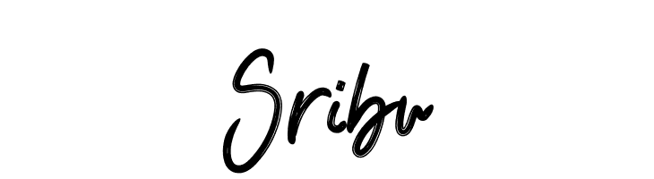 Sribu Font - FFonts.net