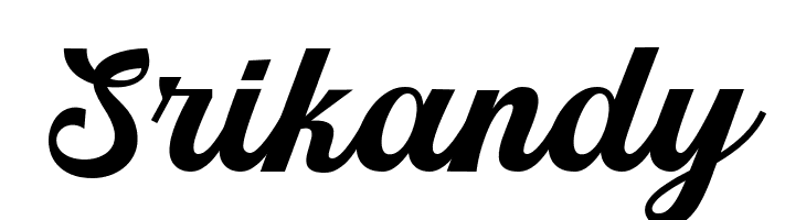 Srikandy  font caratteri gratis