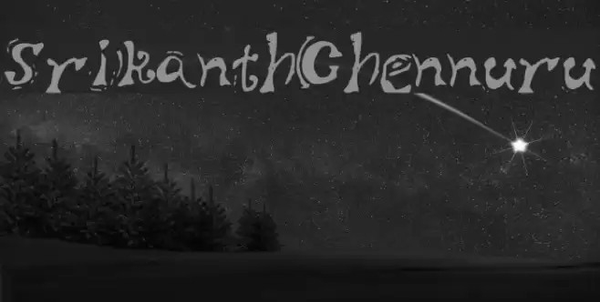 SrikanthChennuru Font examples