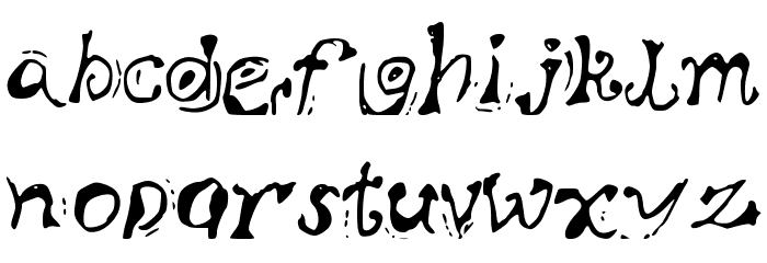SrikanthChennuru Font LOWERCASE