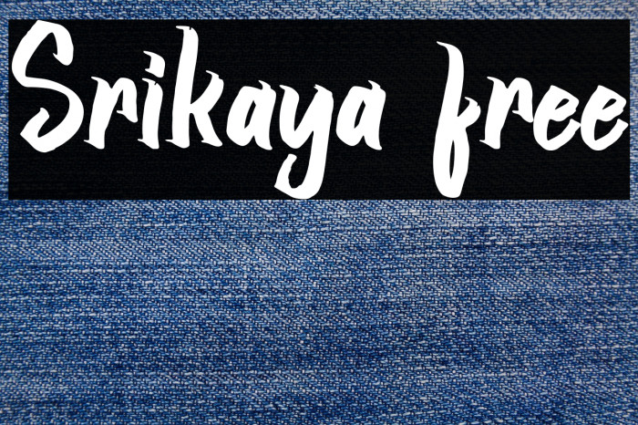 Srikaya free Example 2