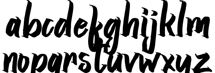 Srikaya free Font LOWERCASE