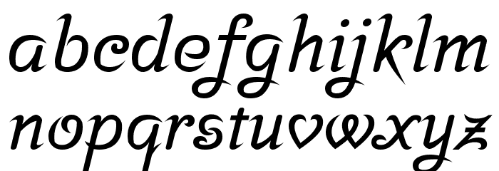 Srisakdi Bold Font LOWERCASE