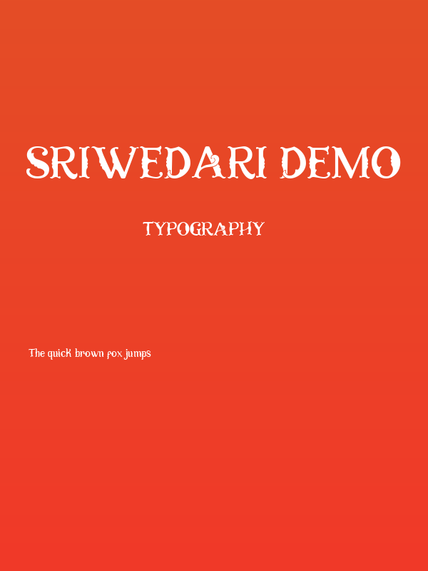 Sriwedari Demo Poster