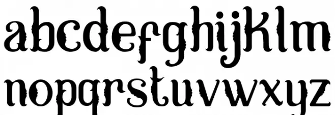 Sriwedari Demo 字体 小写