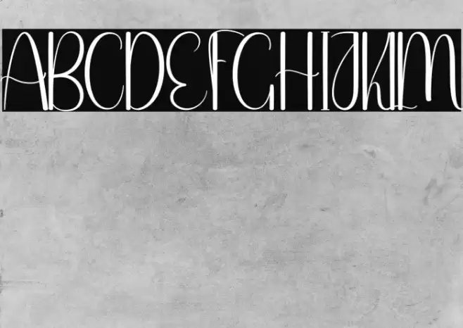 Srundle Font examples