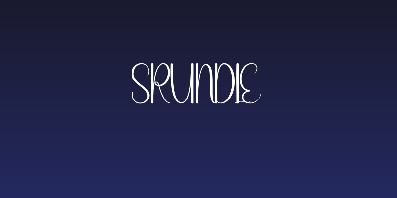 Srundle Social Header