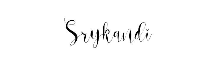 Srykandi  Descarca Fonturi Gratis