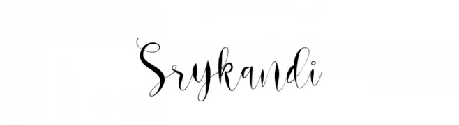 Srykandi  Descarca Fonturi Gratis