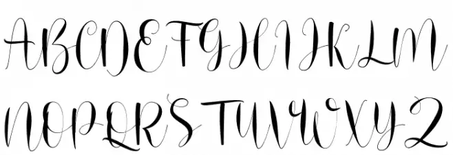 Srykandi Schriftart Groß