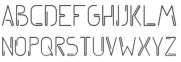 srfm_neon Font UPPERCASE