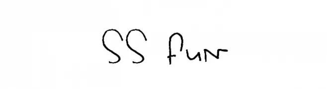 SS Fun  フリーフォントのダウンロード