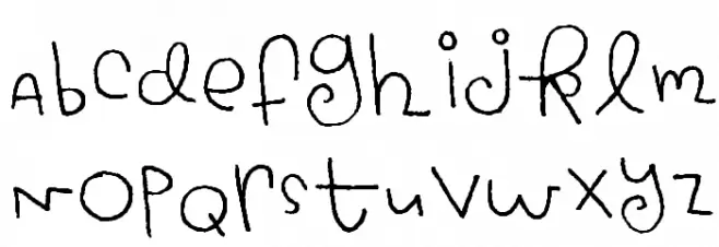 SS Fun 字体 小写