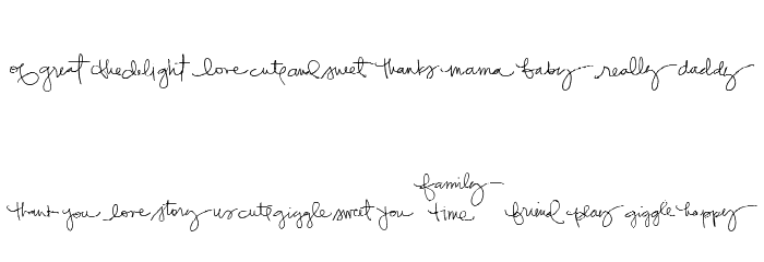 SS Play Font Words Font LOWERCASE